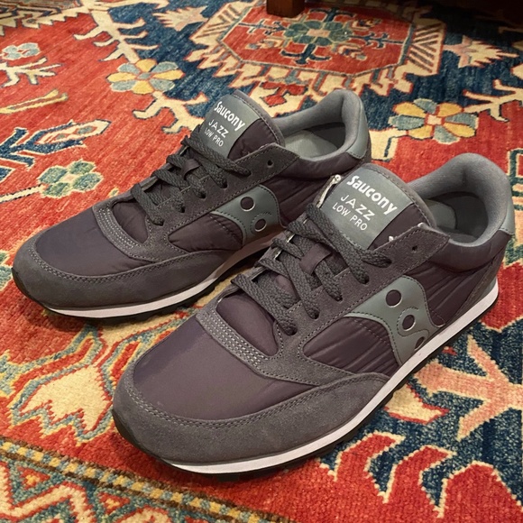 Saucony Other - Saucony Jazz Low Pro Grey Running Sneakers NEW